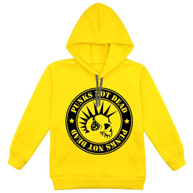 هودی پسرانه مدل اسکلت F22 رنگ زرد