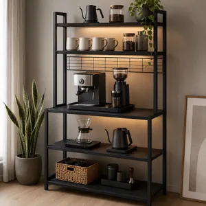 شلف و طبقه ایستاده مدل کافی بار مانیز t160 