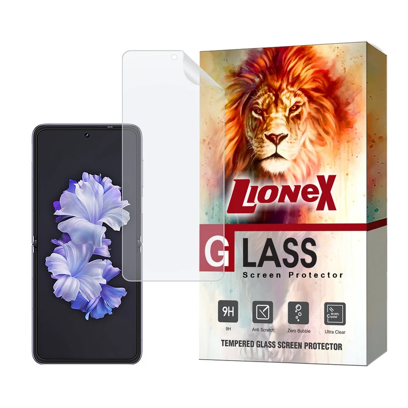 محافظ صفحه نمایش لایونکس مدل HYDROLION مناسب برای گوشی موبایل تکنو Phantom V Flip pictures