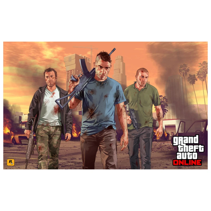 تابلو شاسی مدل T8119 طرح بازی GTA