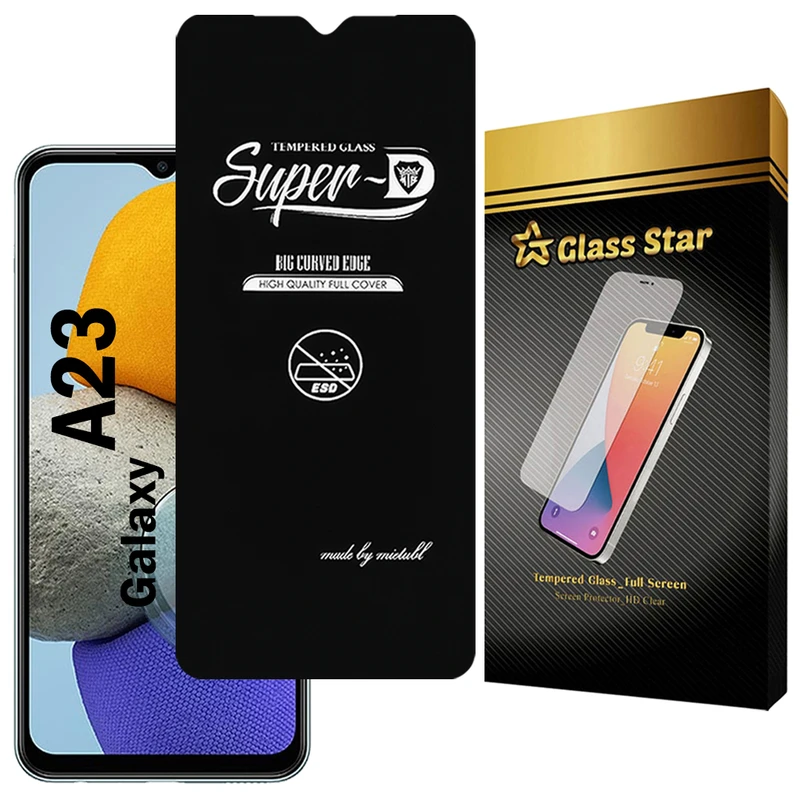 محافظ صفحه نمایش گلس استار مدل SUPERDNS مناسب برای گوشی موبایل سامسونگ Galaxy A23 5G