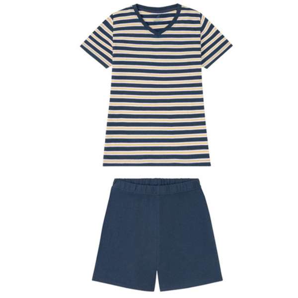 ست تی شرت و شلوارک پسرانه پیپرتس مدل 200021