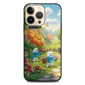 AKAM AMC-WA13PRO-SMURFS-9 Cover For Apple iPhone 13 Pro