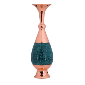 گلدان فیروزه کوبی مدل صراحی کد 20