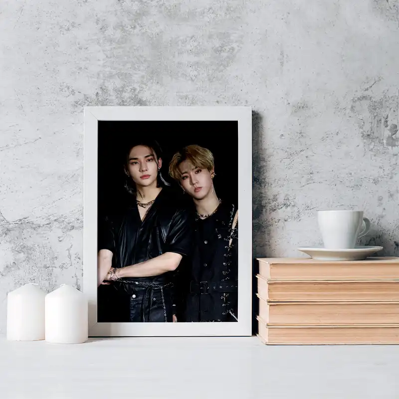 تابلو خندالو مدل جیسونگ و فلیکس گروه استری کیدز Stary Kids کد 16907