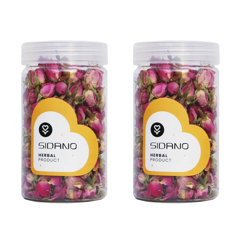 غنچه گل محمدی سیدانو - 50 گرم بسته 2 عددی