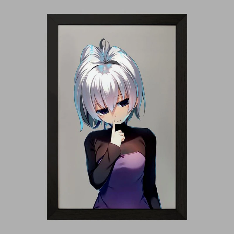 تابلو خندالو مدل یین انیمه تاریک تر از سیاهی Darker Than Black  کد 22567