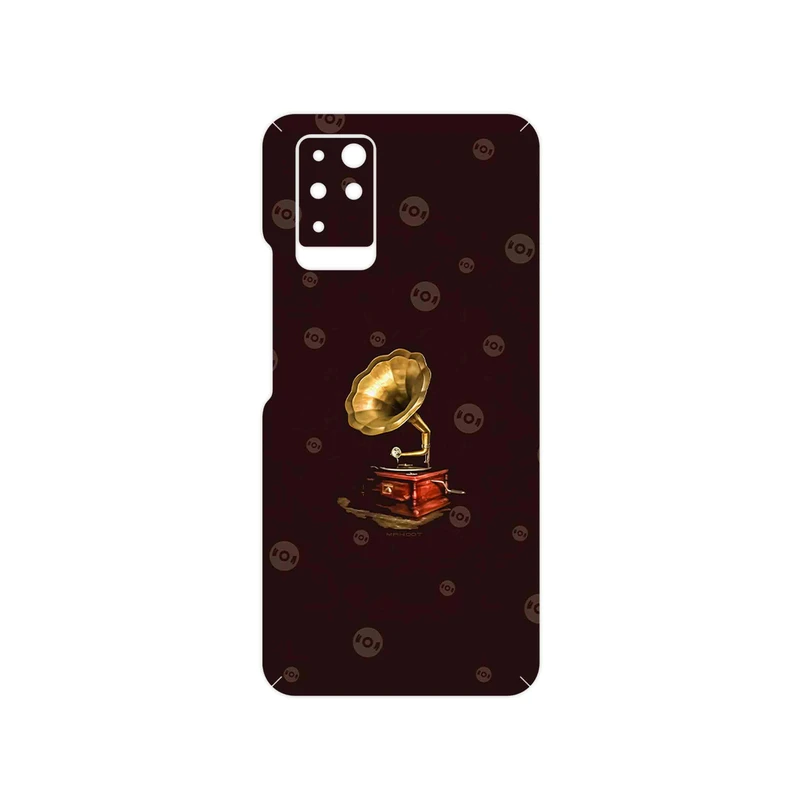 برچسب پوششی ماهوت مدل Gramophone Nostalgia مناسب برای گوشی موبایل اینفینیکس Note 10