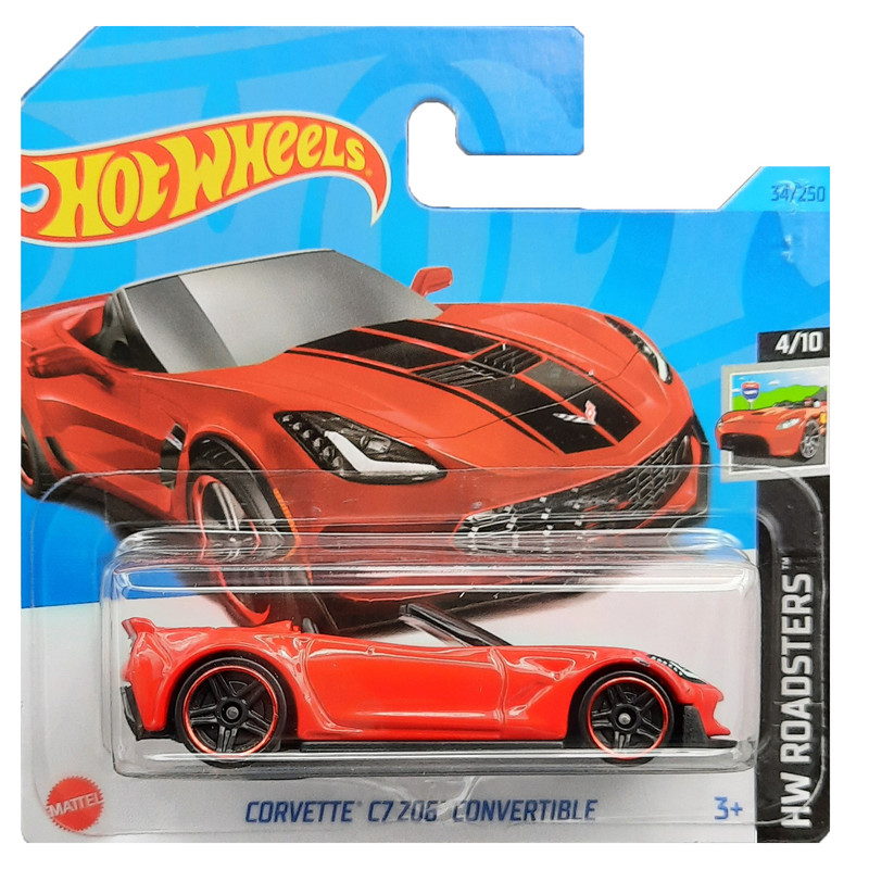 ماکت ماشین هات ویلز مدل CORVETTE C7 Z08 CONVERTIBLE