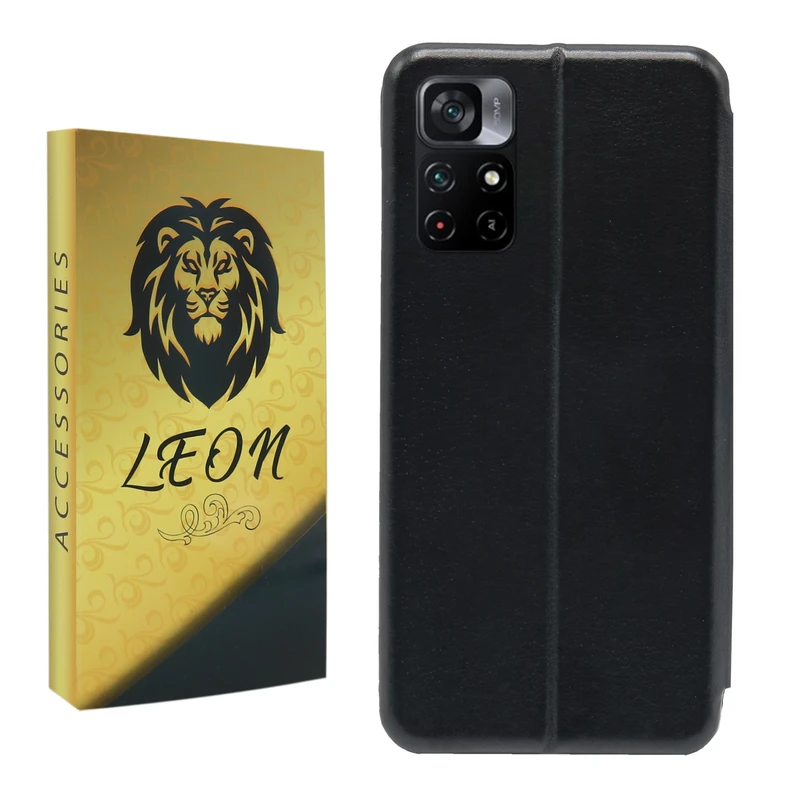  کیف کلاسوری لئون مدل Moder Yo مناسب برای گوشی موبایل شیائومی Poco M4 4G