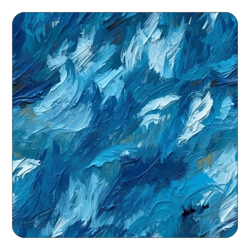 مگنت کاکتی طرح نقاشی رنگ روغن مدل mp69947