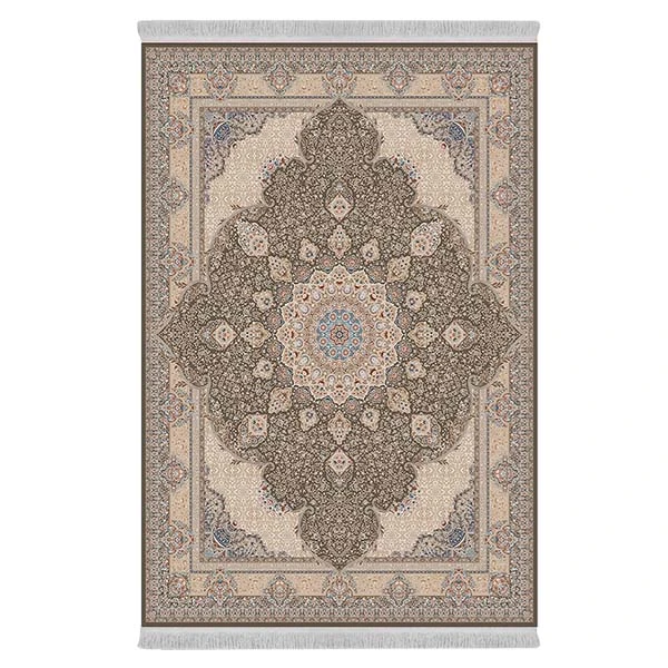 فرش پارچه‌ای دفه مدل فرشینه طرح مدرن کد 382