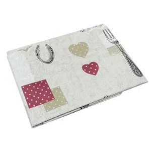 سفره 4 نفره باران طرح قلب و قاشق  کد S12