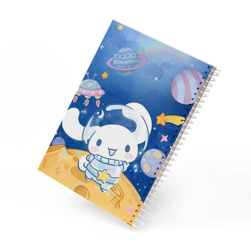 دفتر مشق 60 برگ آی چاپ مدل سینامورول فضانورد کد 962