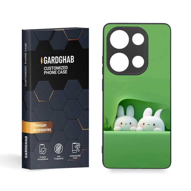 کاور گارد قاب مدل دخترانه مناسب برای گوشی موبایل شیائومی Redmi Note 13 Pro 4G / Poco M6 Pro 4G
