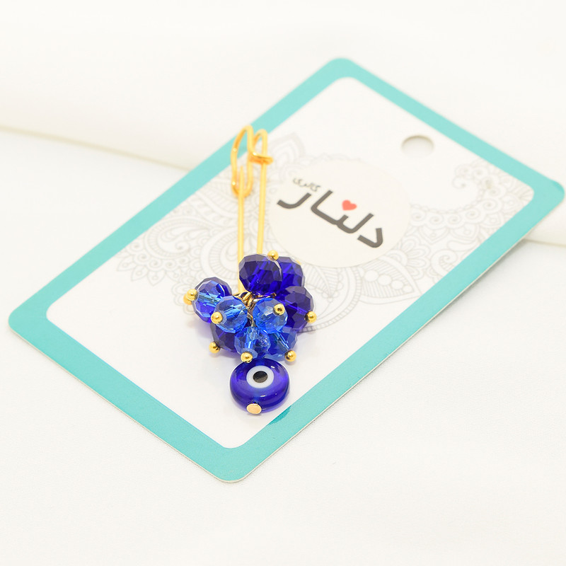 سنجاق سینه زنانه دلنار گالری مدل چشم نظر 2