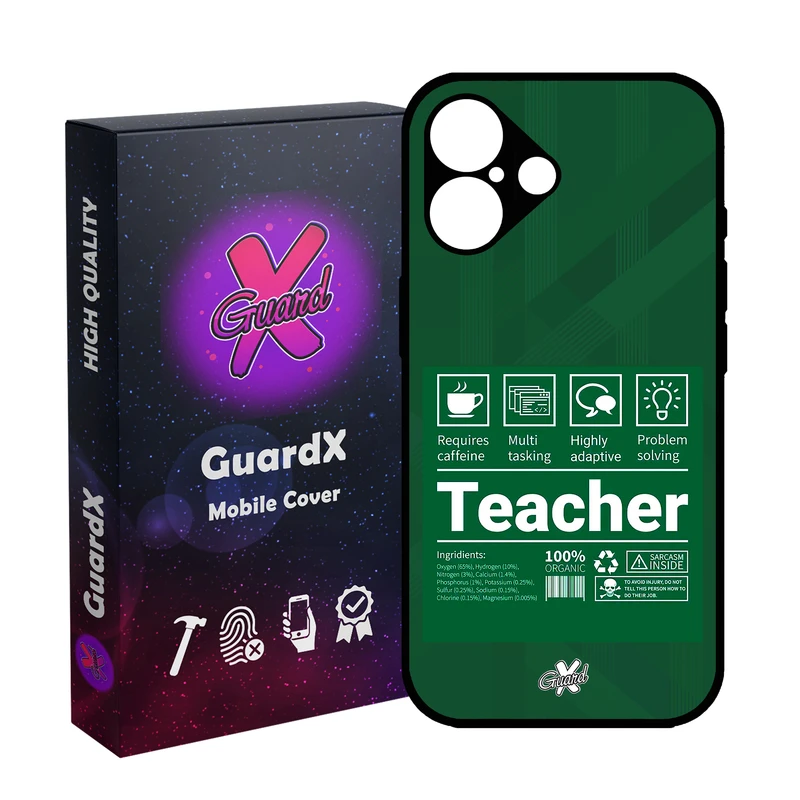 کاور گارد ایکس طرح معلم مدل 10537 مناسب برای گوشی موبایل اپل iPhone 16