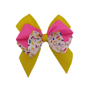 گیره مو دخترانه مدل پاپیونی ترافلی کد L04