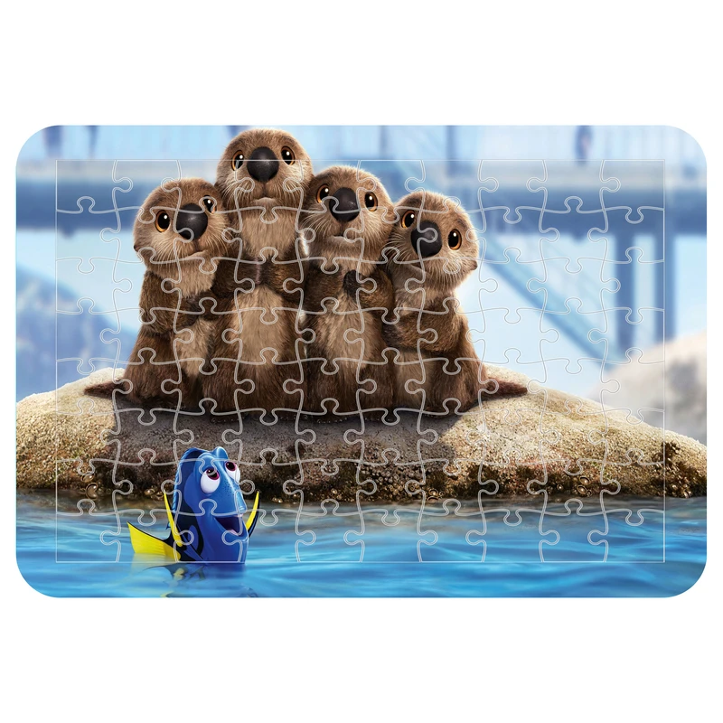 پازل 54 تکه اطلس آبی کارتون نمو مدل P1965