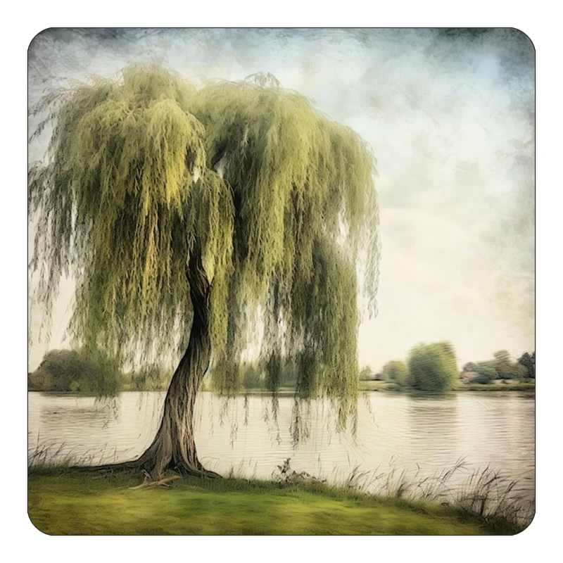 مگنت کاکتی طرح نقاشی رنگ روغن مدل mp73488