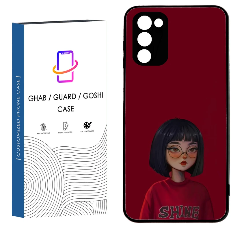 کاور قاب گارد گوشی طرح دخترانه کد 10 - TPU مناسب برای گوشی موبایل سامسونگ Galaxy A02S