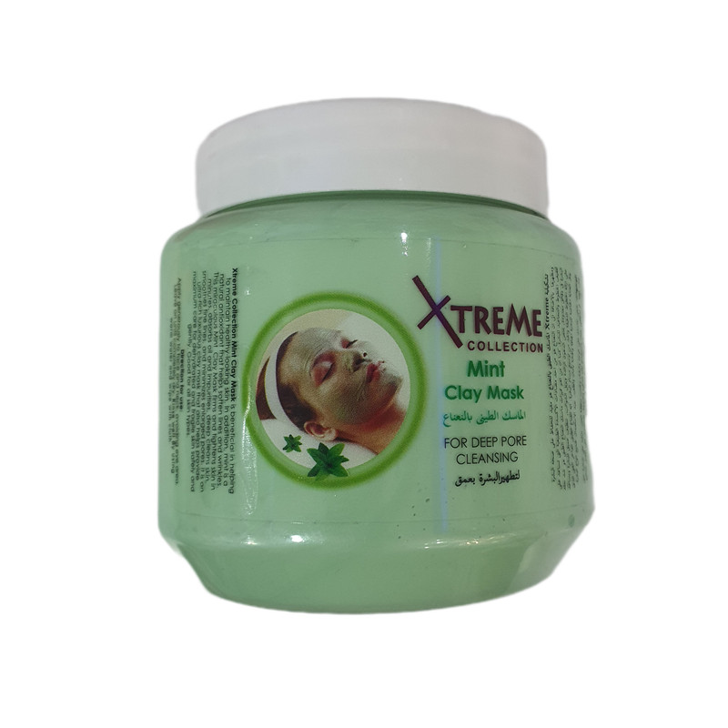 ماسک صورت اکستریم کالکشن مدل MINT CLAY وزن 500 گرم ماسک صورت اکستریم کالکشن مدل MINT CLAY وزن 500 گرم