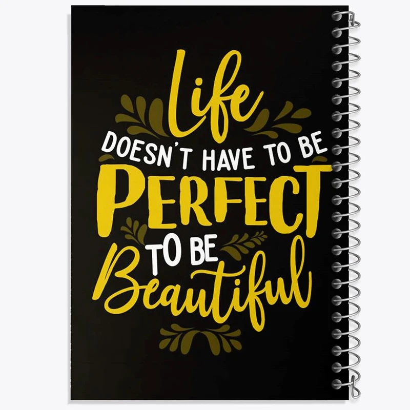 دفتر شطرنجی 50 برگ خندالو طرح جملات انگیزشی کد 24816