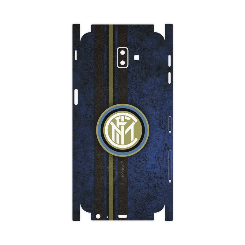 برچسب پوششی ماهوت مدل Inter-Milan-FC-FullSkin مناسب برای گوشی موبایل سامسونگ Galaxy J6 Plus