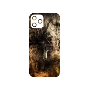 MAHOOT Saxophone Cover Sticker for Apple iPhone 12 Pro