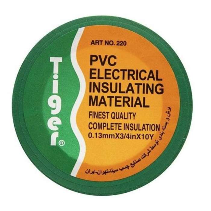 چسب برق تایگر مدل GRN-002 بسته 10 عددی