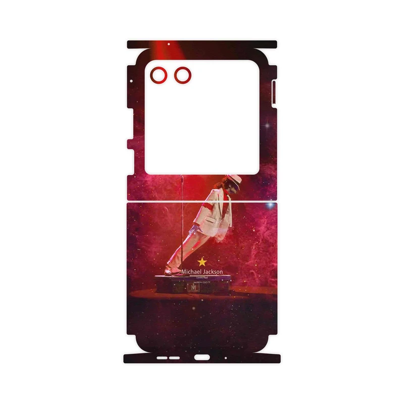 برچسب پوششی ماهوت مدل Michael Jackson-FullSkin مناسب برای گوشی موبایل موتورولا Razr 40 Ultra
