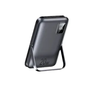 پاور بانک ریمکس مدل مگنتیک وایرلس RPP-695 ظرفیت 10000 میلی آمپر ساعت