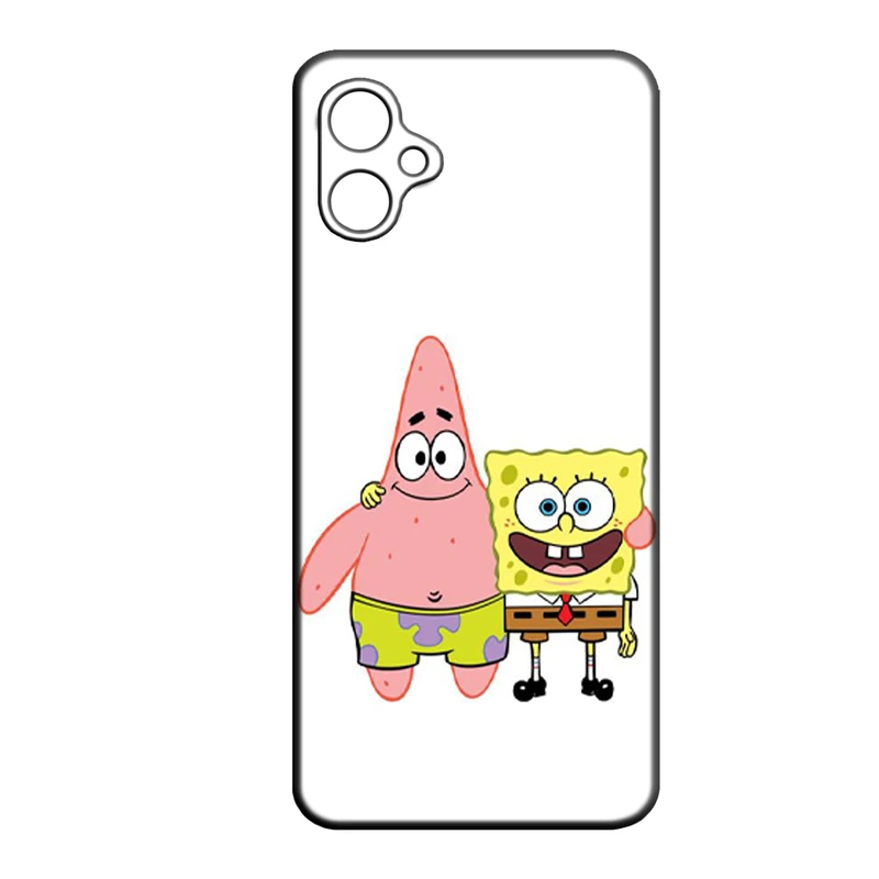 کاور طرح باب اسفنجی کد 190 مناسب برای گوشی موبایل سامسونگ Galaxy A07