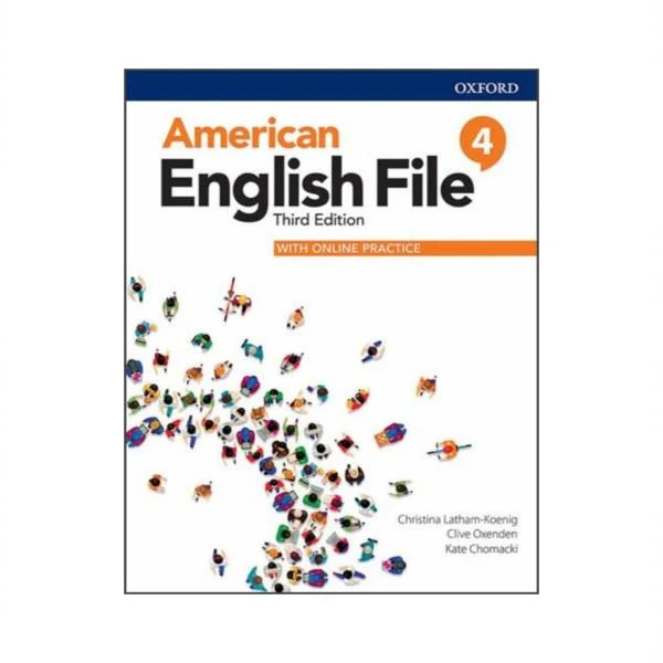 کتاب american english file 4 3rd edition اثر christina latham انتشارات جنگل