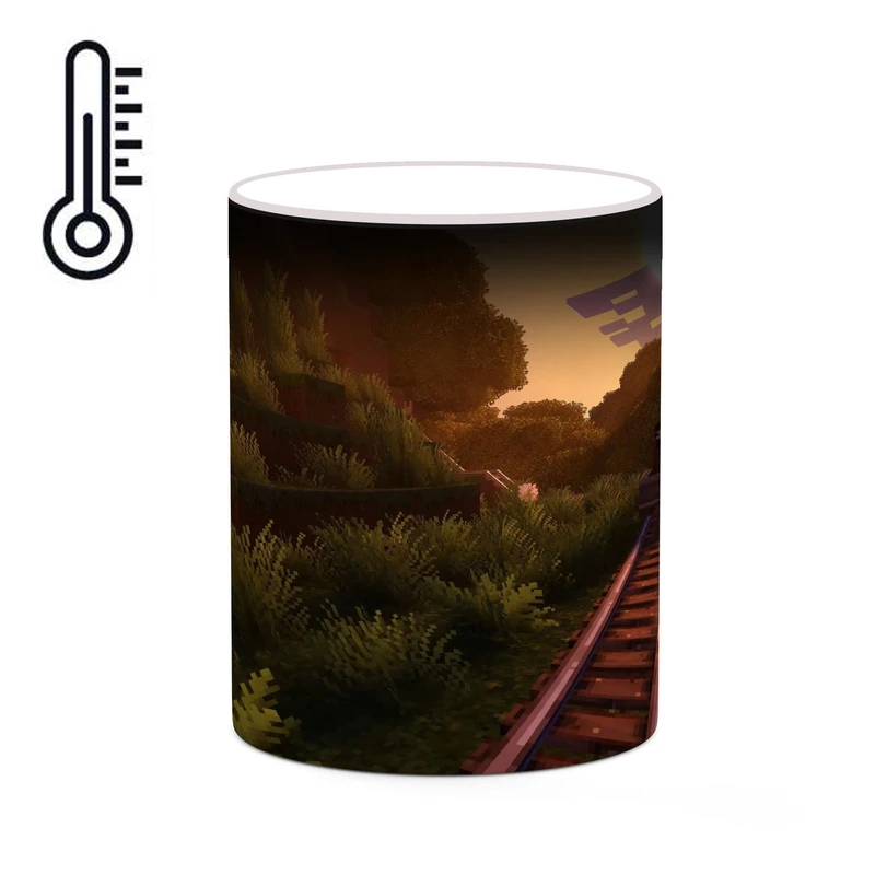 ماگ حرارتی کاکتی طرح ماینکرافت minecraft مدل mgh41576