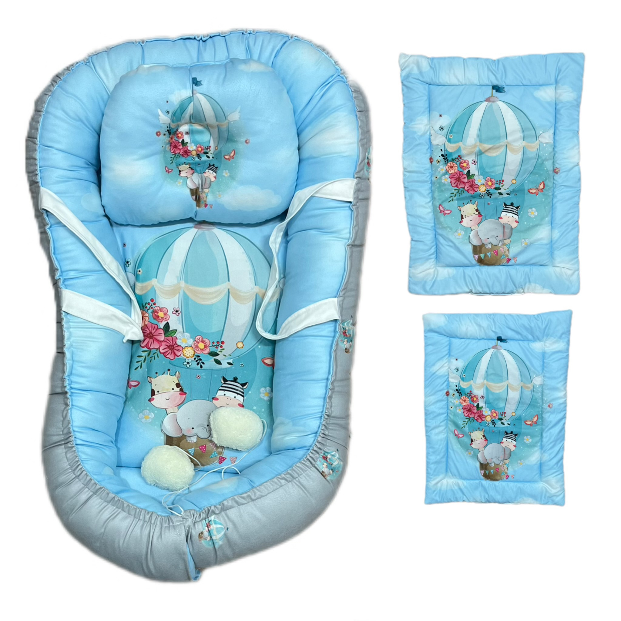 تشک غلت گیر نوزاد مدل 017 مجموعه ۴ عددی