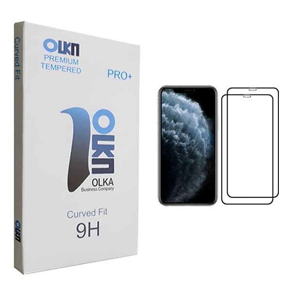 محافظ صفحه نمایش الکا مدل +PRO مناسب برای گوشی موبایل اپل iPhone 11 Pro بسته دو عددی