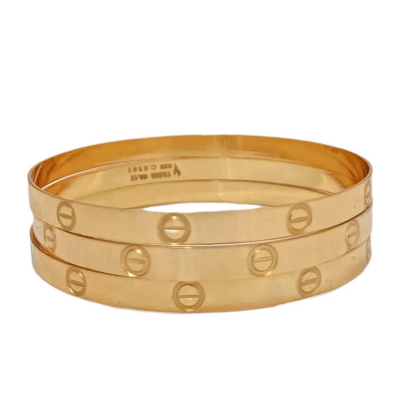 النگو نقره زنانه مدل مبینا بسته سه عددی النگو نقره زنانه مدل مبینا بسته سه عددی