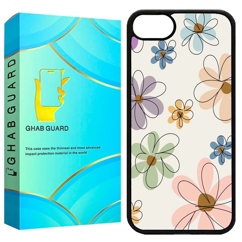 کاور قاب گارد طرح گل مدل G16E مناسب برای گوشی موبایل اپل iPhone 16e