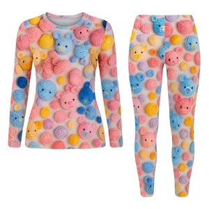 ست تی‌شرت آستین بلند و شلوار راحتی زنانه مدل آوید کد 76