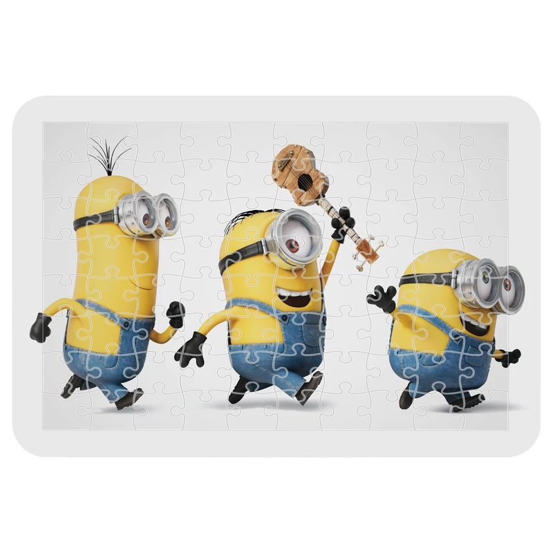 پازل 54 تکه مدل CHB1423 طرح انیمیشن من نفرت انگیز مینیون ها