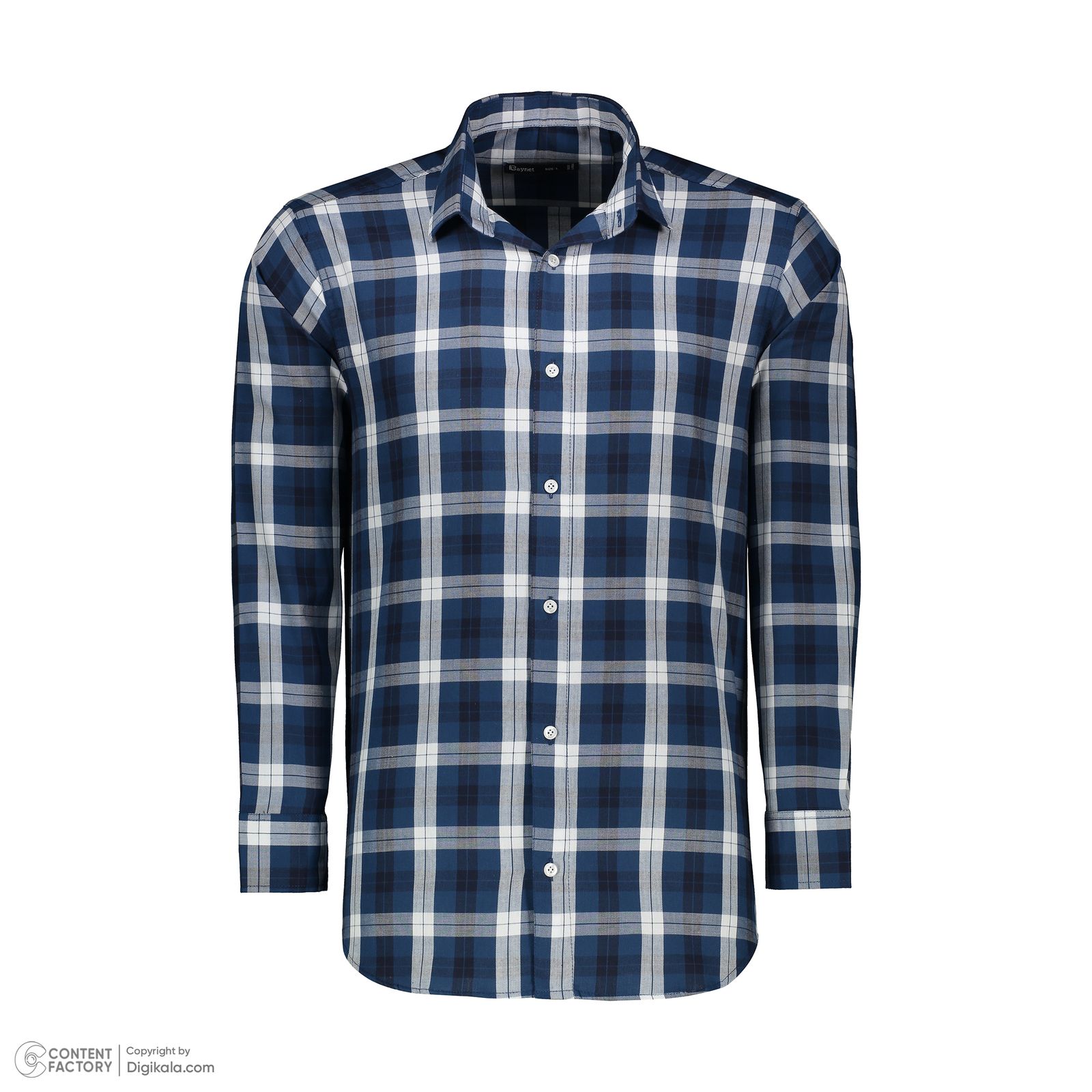 پیراهن آستین بلند مردانه باینت مدل 2261702-47 -  - 2