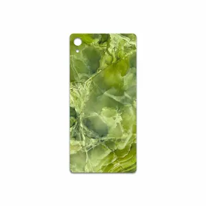 MAHOOT Green Crystal Marble Cover Sticker for Sony Xperia Z3 Plus