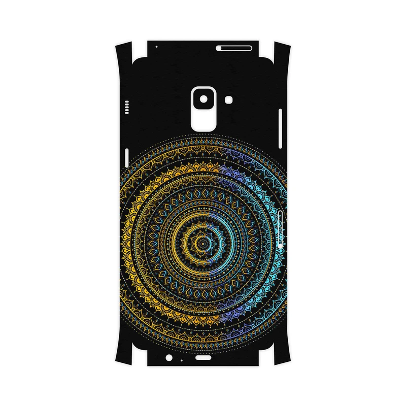 برچسب پوششی ماهوت مدل Mandala Design 2-FullSkin مناسب برای گوشی موبایل سامسونگ Galaxy A8 Plus 2018