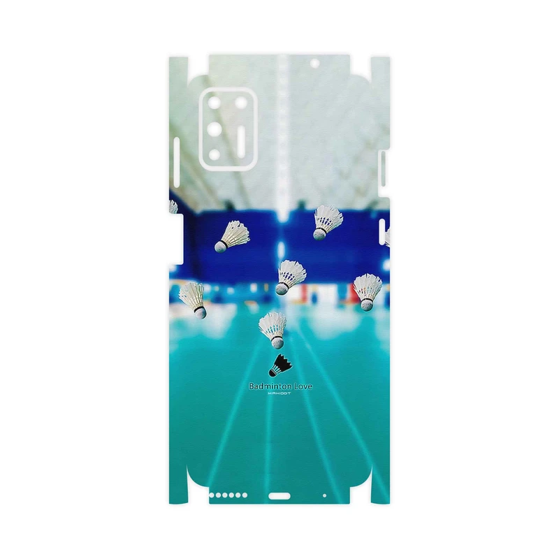 برچسب پوششی ماهوت مدل Badminton-FullSkin مناسب برای گوشی موبایل موتورولا Moto G9 Plus