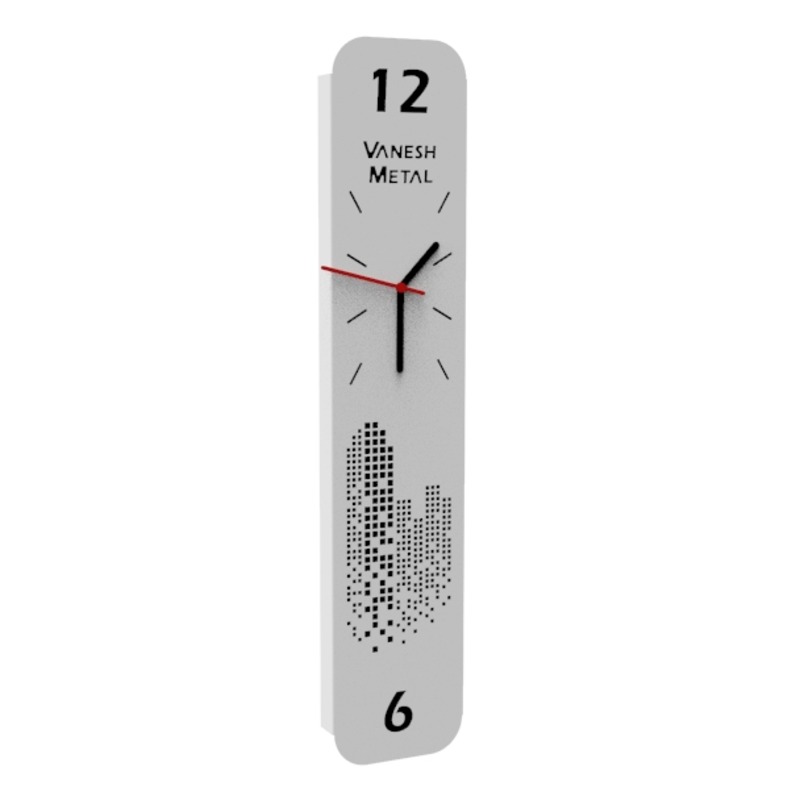 ساعت دیواری ونش متال مدل VM0202-N1