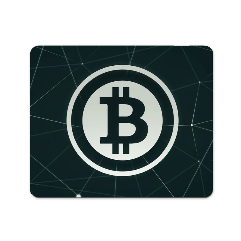 ماوس پد پاد آفرین طرح ارز دیجیتال کریپتو بیت کوین کد 116 سایز 19*24 سانتی متر
