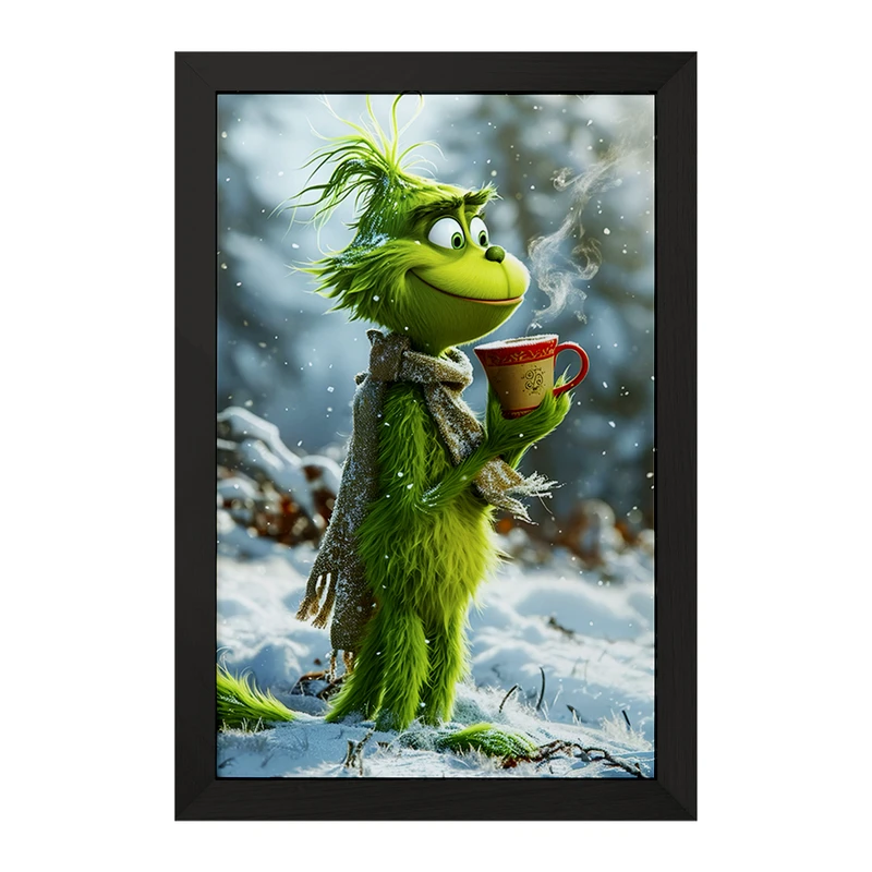 تابلو خندالو مدل گرینچ کد F5872