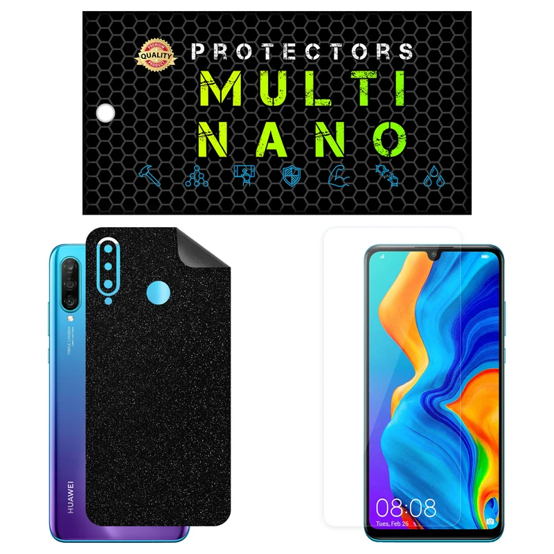 محافظ صفحه نمایش مولتی نانو مدل X-SFG مناسب برای گوشی موبایل هوآوی P30 Lite 2020 به همراه برچسب پوششی