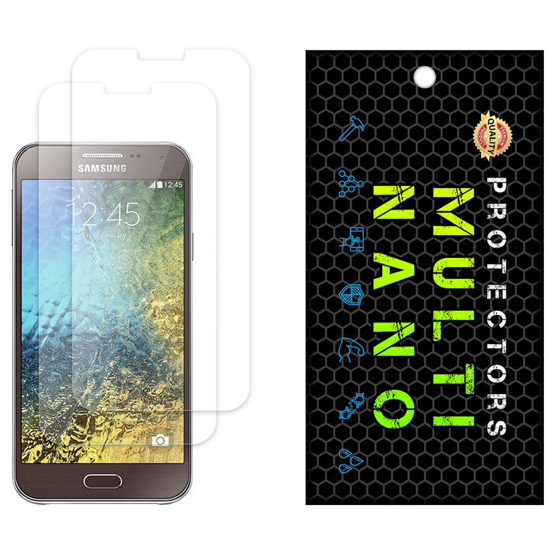 محافظ صفحه نمایش مولتی نانو مدل X-S2N مناسب برای گوشی موبایل سامسونگ Galaxy E5 بسته دو عددی